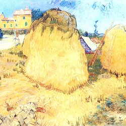Vincent-van-Gogh-Heuschober-in-der-Provence