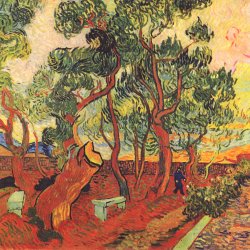 Vincent-van-Gogh-Irrenhausgarten-von-St-Remy