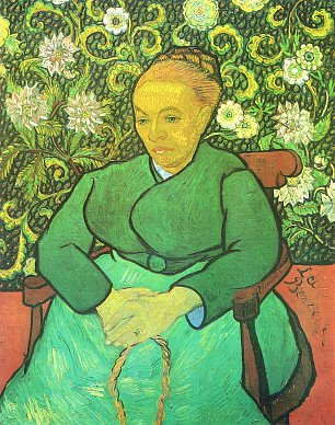 Vincent van Gogh La Berceuse Augustine Roulin Wandbild