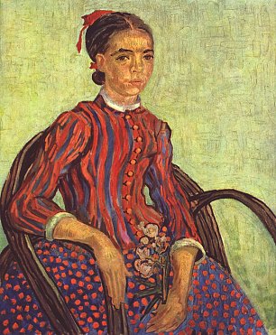 Vincent van Gogh La Mousme Wandbild