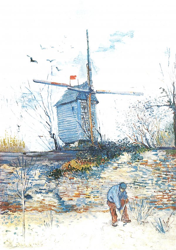 Vincent van Gogh Le Moulin de la Galette 3