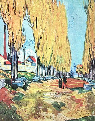 Vincent van Gogh Les Alyscamps Wandbild