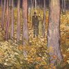 Vincent-van-Gogh-Paar-beim-Waldspaziergang