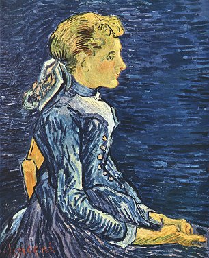 Vincent van Gogh Portrait der Mademoiselle Ravoux Wandbild