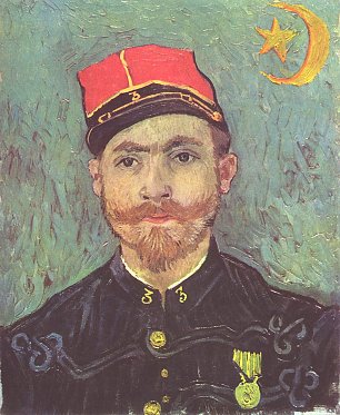 Vincent van Gogh Portrait des Paul Eugene Milliet Wandbild