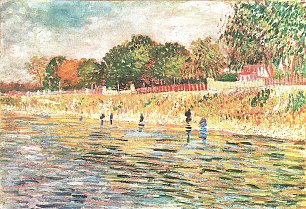 Vincent van Gogh Seineufer Wandbild