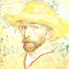 Vincent-van-Gogh-Selbstbildnis-mit-Strohhut-1