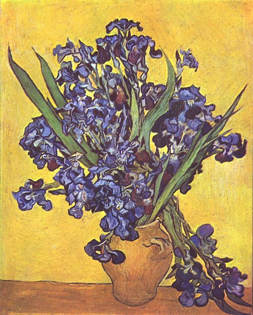 Vincent van Gogh Stillleben mit Schwertlilien 1 Wandbild