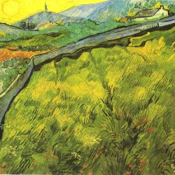 Vincent-van-Gogh-Ummauertes-Feld