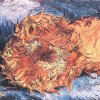 Vincent-van-Gogh-Zwei-abgeschnittene-Sonnenblumen