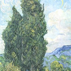 Vincent-van-Gogh-Zypressen-1