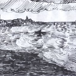 Vincent-van-Gogh-Boot-auf-der-Rhone