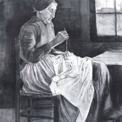 Vincent-van-Gogh-Frau-beim-Ausbessern-2