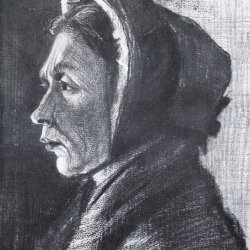 Vincent-van-Gogh-Frauenkopf-Sien