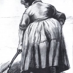 Vincent-van-Gogh-Grabende-Baeuerin-1