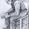Vincent-van-Gogh-Lesender-Mann