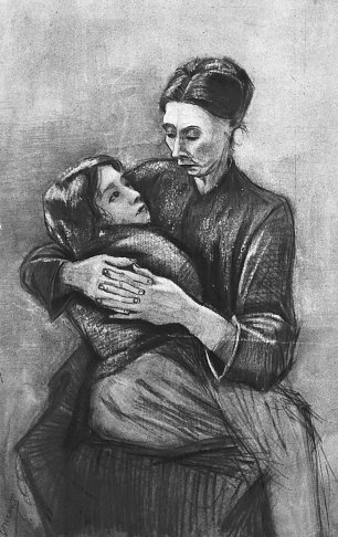 Vincent van Gogh Mutter und Kind 2 Wandbild