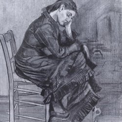 Vincent-van-Gogh-Trauernde-Frau