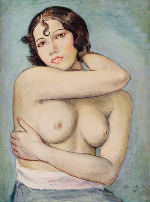 Nils von Dardel Marthe Wandbild