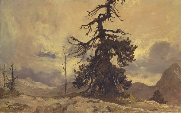 Hubert von Herkomer The Dying Monarch Funtensee Wandbild