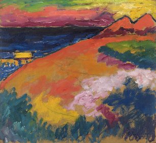 Alexej von Jawlensky An der Ostsee Wandbild