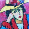Alexej-von-Jawlensky-Lady-with-Yellow-Straw-Hat