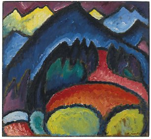 Alexej von Jawlensky Oberstdorf Wandbild