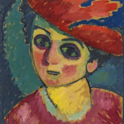 Alexej-von-Jawlensky-Roter-Hut