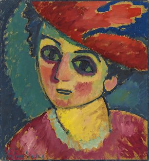 Alexej von Jawlensky Roter Hut Wandbild