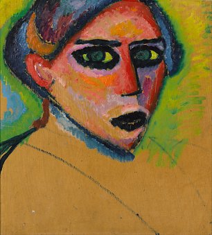 Alexej von Jawlensky Womans face Wandbild