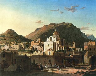 Leo von Klenze Ansicht von Capri Wandbild