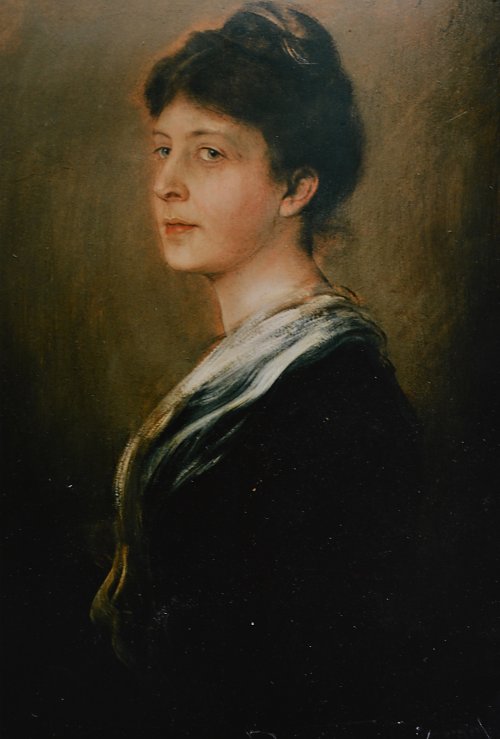 Franz von Lenbach Marie Germaine Stockley Wandbild
