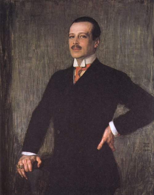 Franz von Stuck Grand Duke Ernst Ludwig Wandbild