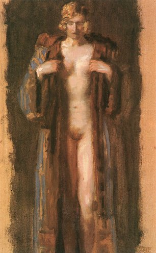 Franz von Stuck Monna Vanna Wandbild