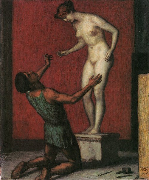 Franz von Stuck Pygmalion Wandbild