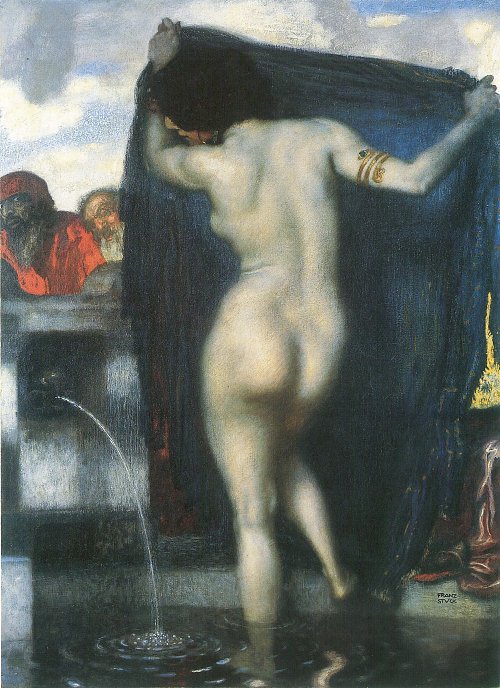 Franz von Stuck Stuck Susanna Wandbild
