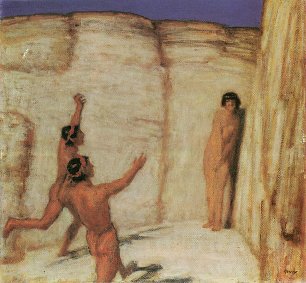 Franz von Stuck Wettlauf Wandbild