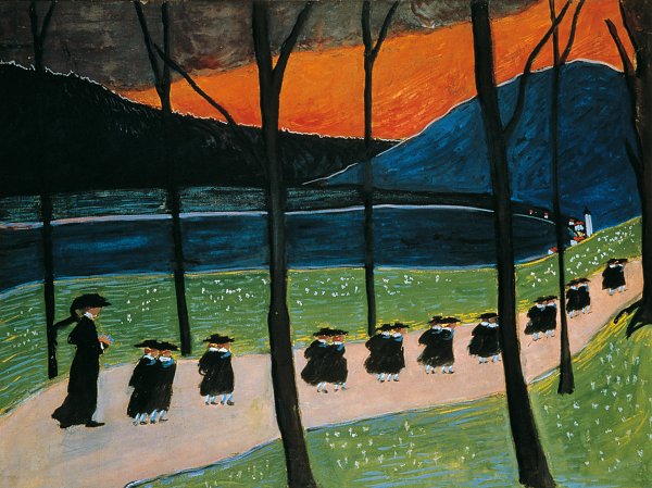 Marianne von Werefkin Nachtschicht 2 Wandbild