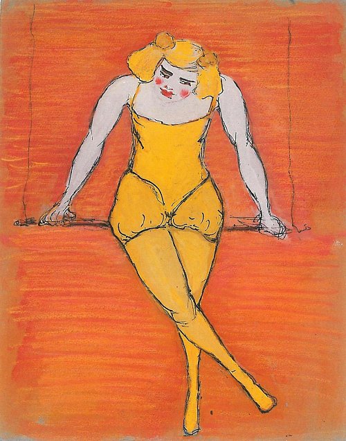 Marianne von Werefkin Trapezkuenstlerin Wandbild