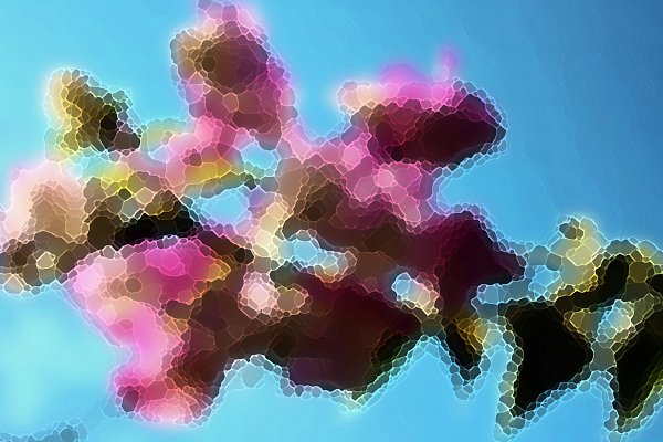 Abstrakt 0943 Wandbild