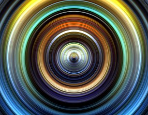 SchwarmX Wandbild