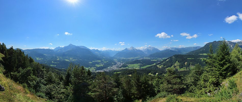 Bayerische Alpen Wandbild