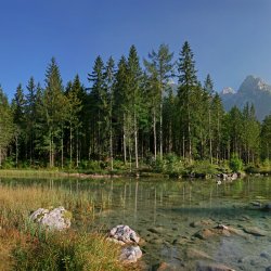 Bergsee-Watzmann-Alpen