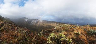 Regenbogen Panorama Wandbild