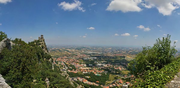 San Marino Landschaft