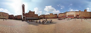 Siena Piazza del Campo Wandbild