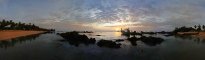 Sonnenuntergang-Thailand