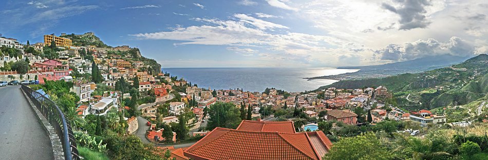 Taormina Italien Wandbild