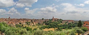 Toscana Siena Wandbild