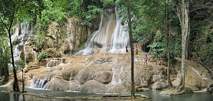 Wasserfall Dschungel Regenwald Wandbild